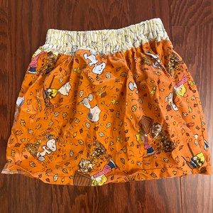 Toddler Fall Snoopy skirt sz 3/4